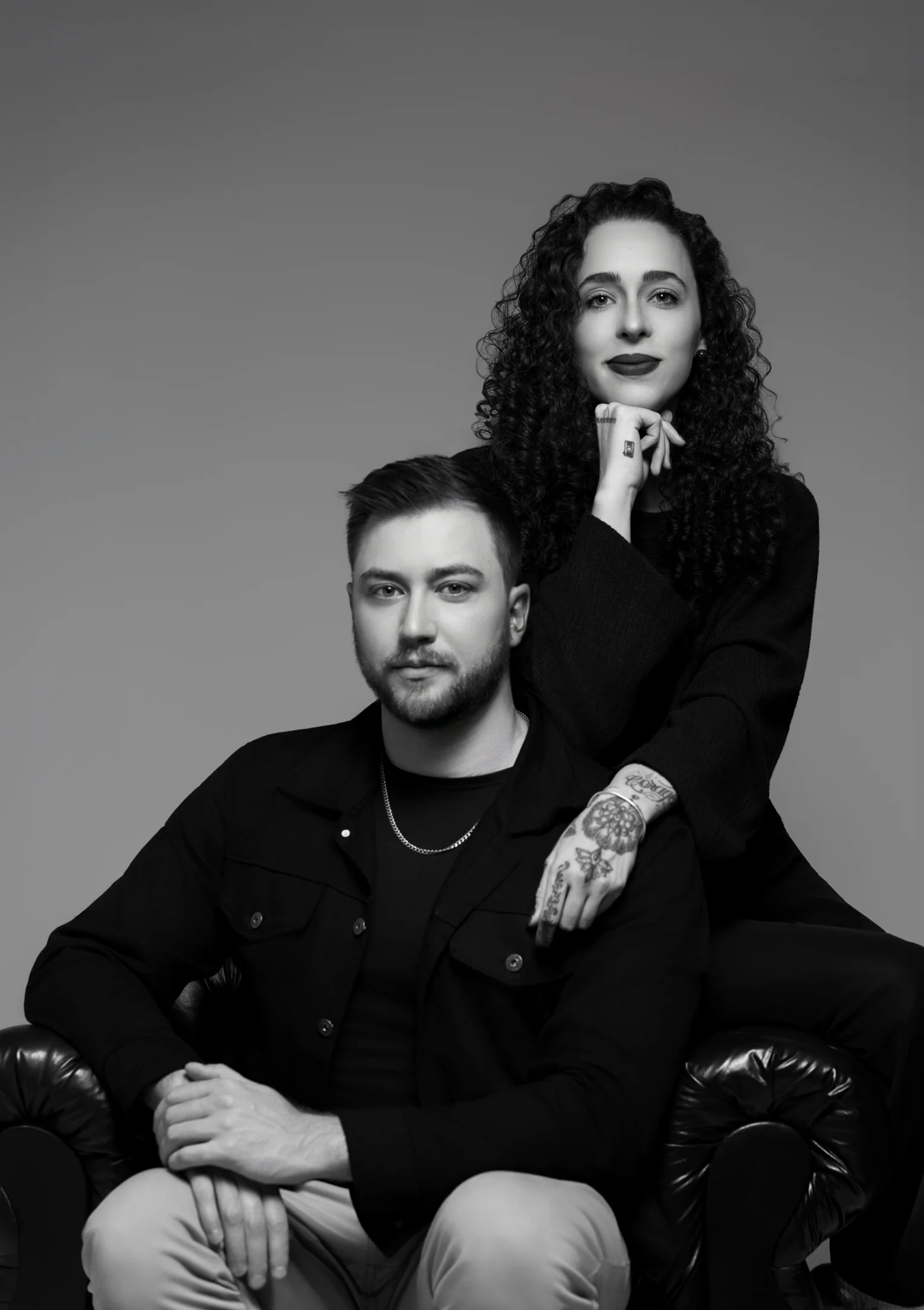 Mariana Jotz e Dílan Silva, ao seu lado no Conselho Aura